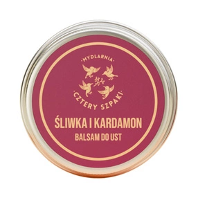 4 Szpaki Balsam do ust - śliwka i kardamon, 15 ml