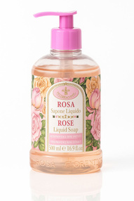 Fiorentino Naturalne mydło w płynie o zapachu Róży, 500 ml