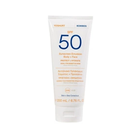 Korres Yoghurt emulsja do ciała i twarzy SPF50 tubka, 200ml