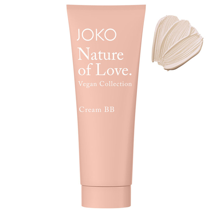 Joko Nature of Love Vegan Collection Cream BB wegański krem BB wyrównujący koloryt skóry 03 29ml