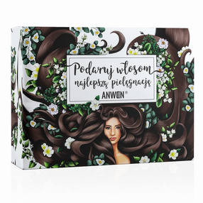Anwen Podaruj Włosom Najlepszą Pielęgnację zestaw Hair Me More szampon do włosów + Nothing Sili maska do włosów 200 ml + Happy Ends serum na końcówki 20 ml, 200  ml
