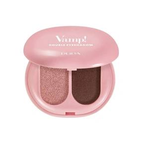 PUPA Milano Vamp! Double Eyeshadow Cienie do powiek - 002 Pink Earth