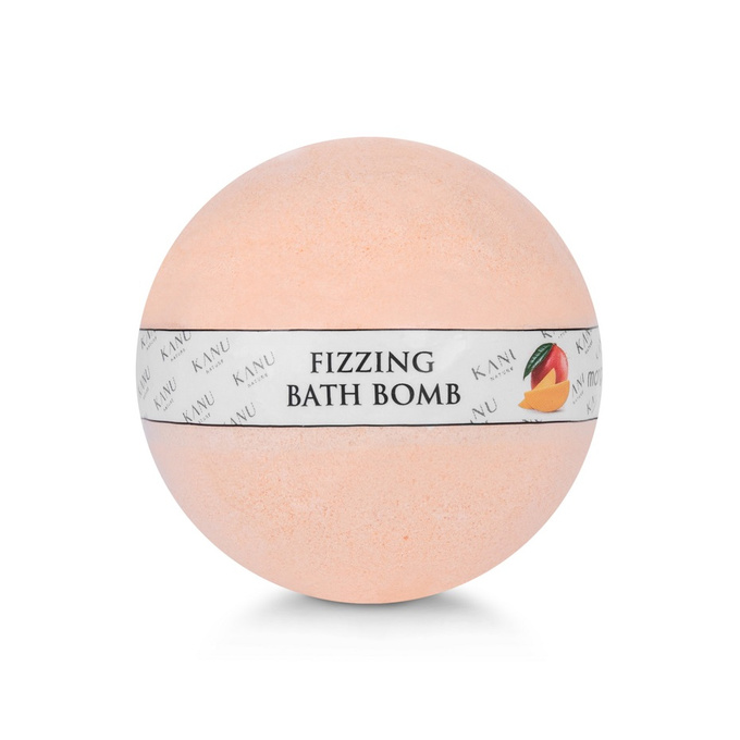 Kanu Nature Musująca kula do kąpieli Mango, 160 g