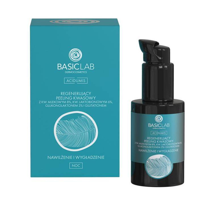 Basiclab Acidumis Peeling kwasowy nawilżenie i wygładzenie 30 ml