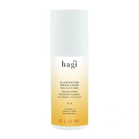 Hagi Glow Serum-krem rozświetlające do twarzy i pod oczy na dzień i na noc, 30 ml