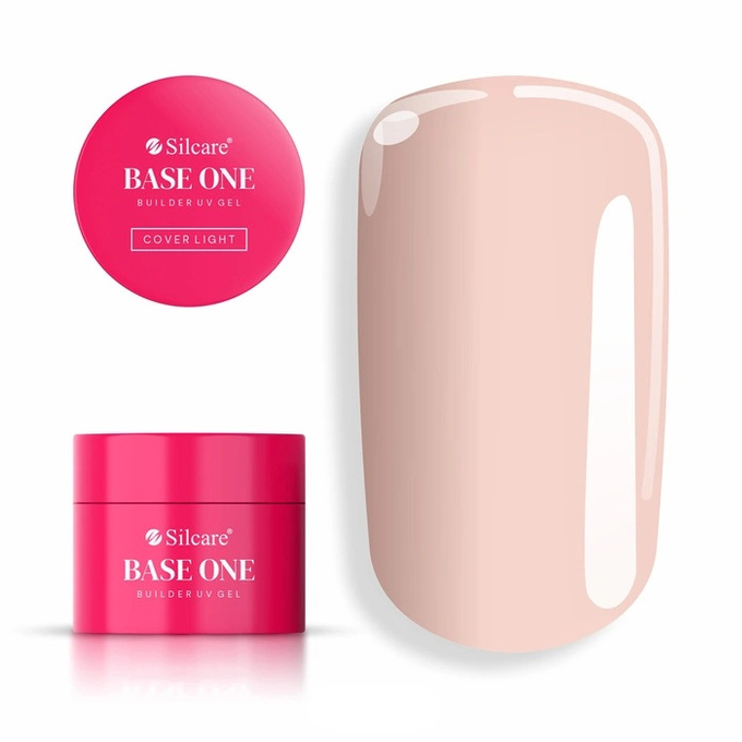 Silcare Żel budujący do paznokci Base One Cover Light, 50 g