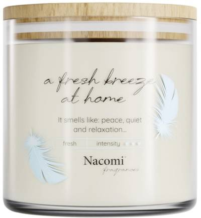 Nacomi Świeca Fresh breeze at home 450 g