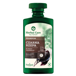 Herbal Care Czarna Rzepa szampon do włosów wypadających 330 ml