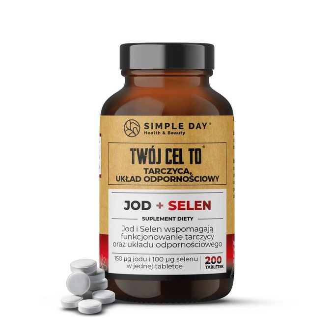 Twój Cel To Jod + Selen, 200 tabletek
