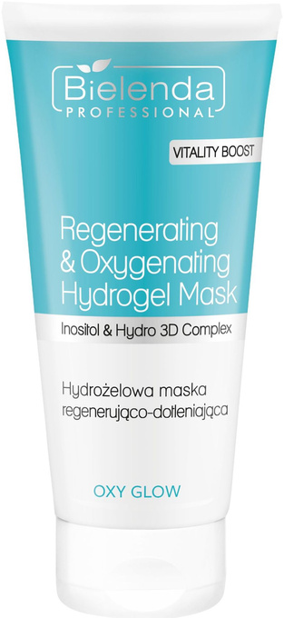 Bielenda Professional Oxy Glow Hydrożelowa maska regenerująco-dotleniająca, 150 ml