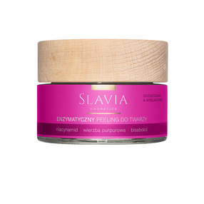 SLAVIA Enzymatyczny peeling do twarzy - Oczyszczenie & Wygładzenie, 50 ml