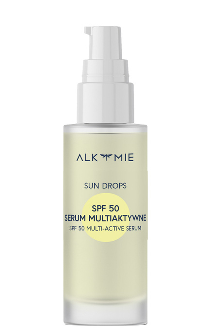 Alkmie SUN DROPS SPF 50 - Serum multiaktywne, 30 ml