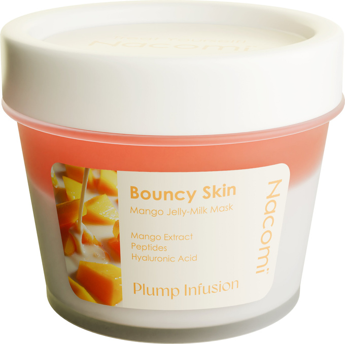 Nacomi Bouncy Skin Mango Jelly Milk Mask maska do twarzy, 80 ml