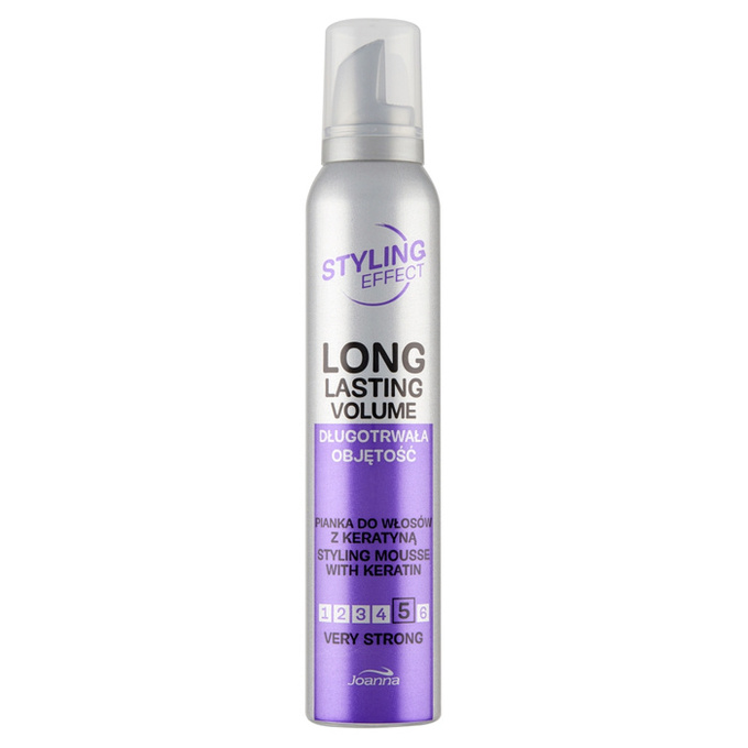 Styling Effect pianka do włosów z keratyną bardzo mocna 150 ml