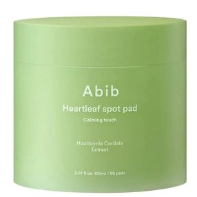 Abib Heartleaf Spot Pad Calming Touch - Kojące płatki do twarzy, 80 szt