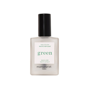 Manucurist Green Matte Top Coat, 15 ml