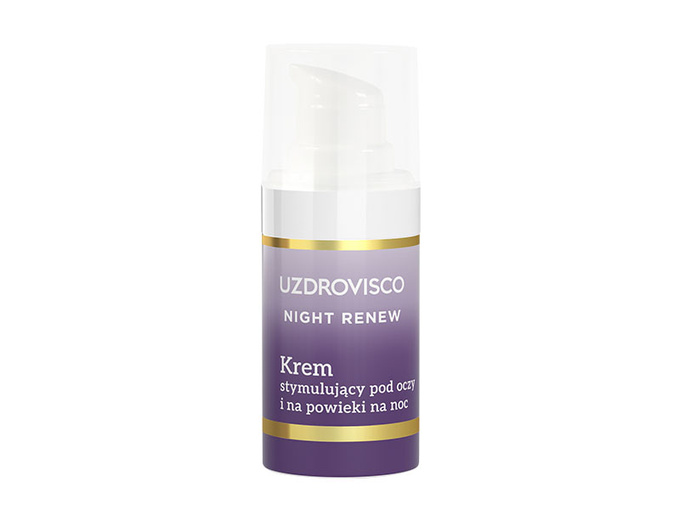 Uzdrovisco Night Renew Krem stymulujący pod oczy i na powieki na noc 15 ml