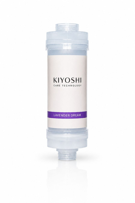 Kiyoshi Lavender Dream – filtr prysznicowy z witaminą C o zapachu lawendy, 95 g