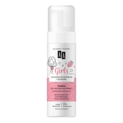 Girls pianka do higieny intymnej truskawka 150 ml