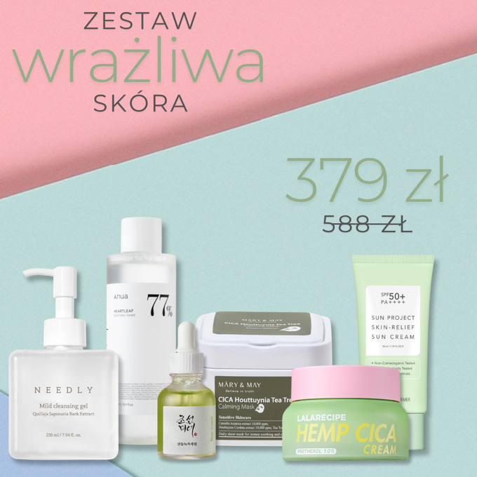 Zestaw K-BEAUTY - Wrażliwa skóra