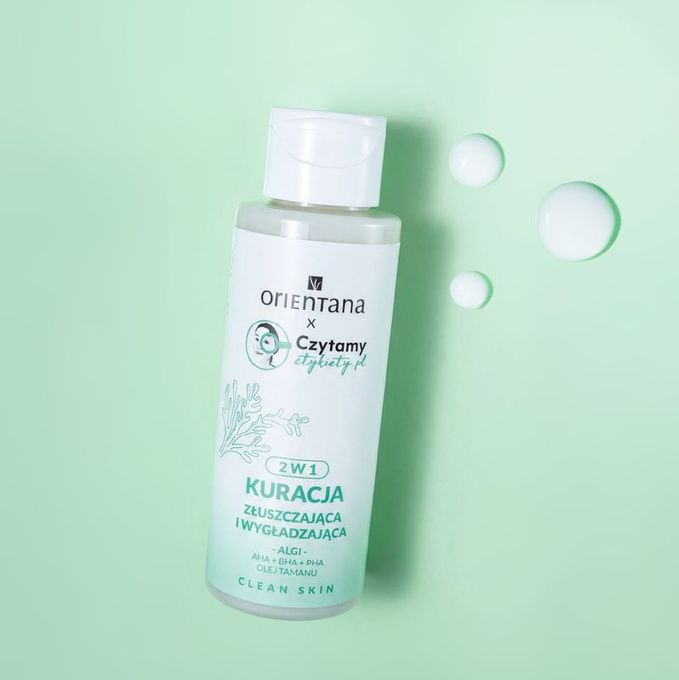Orientana Clean Skin Kuracja esencja złuszczająca, 100 ml