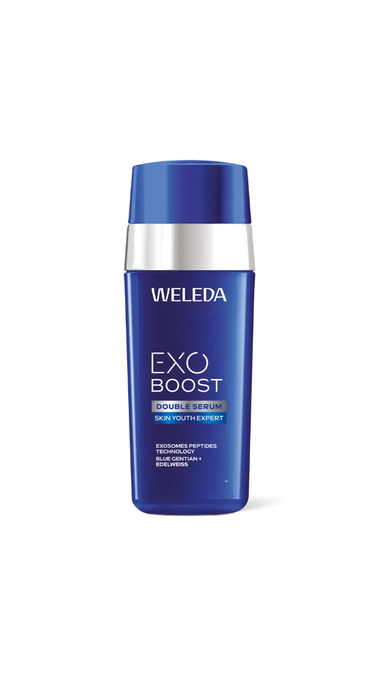 WELEDA Exo Boost podwójne serum z goryczką letnią i szarotką alpejską, 30 ml