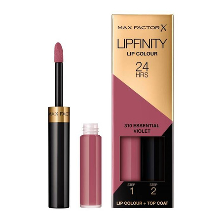 Lipfinity Lip Colour dwufazowa pomadka w płynie o długotrwałym efekcie 310 Essential Violet