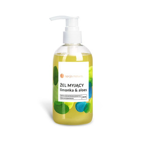 Opcja Natura Żel myjący limonka&aloes, 250 ml