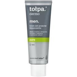 Tołpa Dermo Men pure krem - żel przeciw błyszczeniu lekki 40 ml