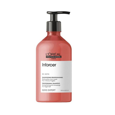 Serie Expert Inforcer Shampoo wzmacniający szampon do włosów ła mliwych i zniszczonych 500 ml