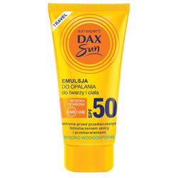 Emulsja do opalania twarzy i ciała SPF50 50 ml