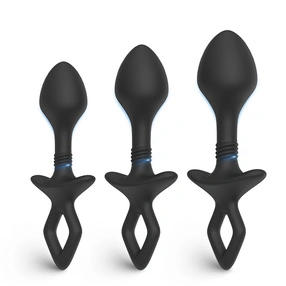 S-Hande FlexiCore zestaw korków analnych Black, 3 szt