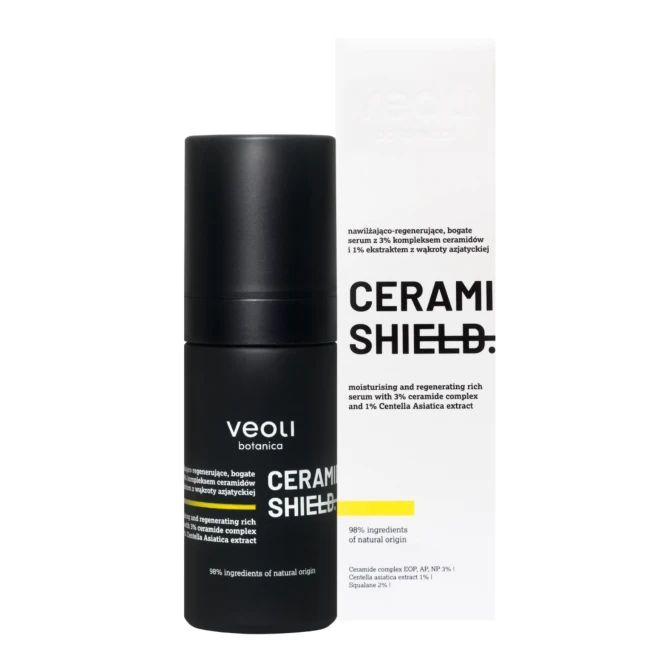 Veoli Botanica Ceramide Shield Ceramidowe serum ochronne do twarzy, 30 ml