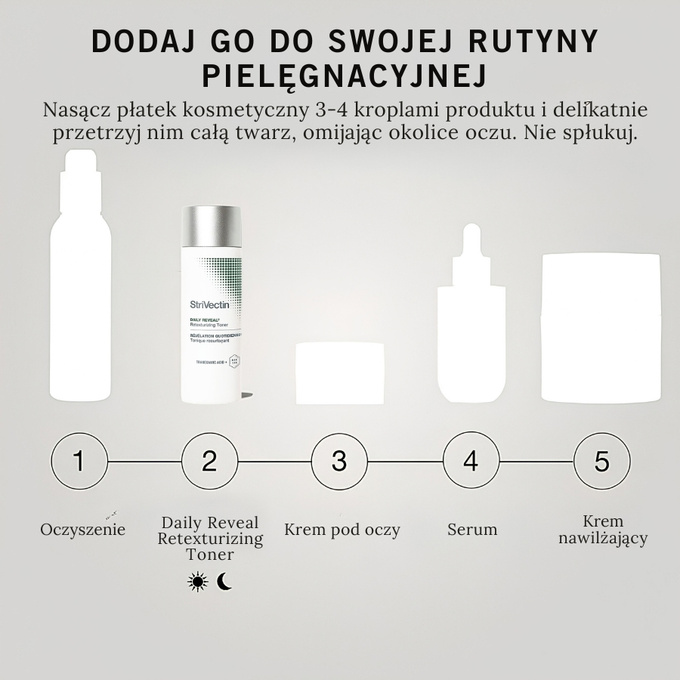 StriVectin Daily Reveal tonik wygładzający, 120 ml
