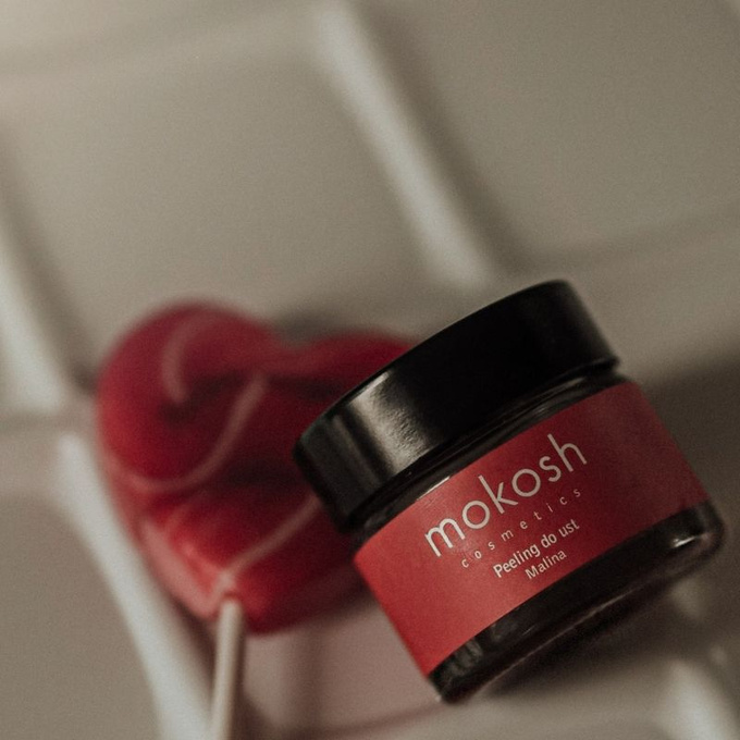MOKOSH Peeling do ust Malina 15 ml