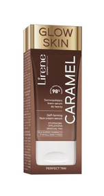 Lirene PERFECT TAN Samoopalający krem-serum do twarzy CARAMEL 50 ml