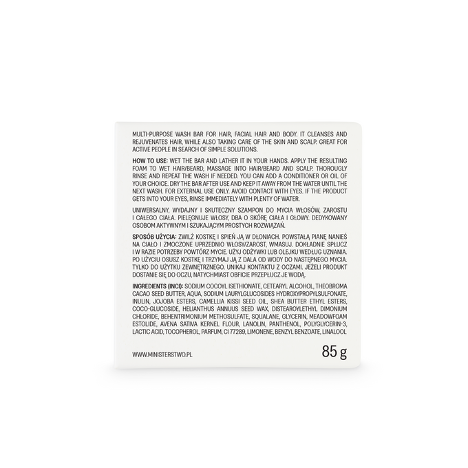 Zielona herbata - szampon w kostce