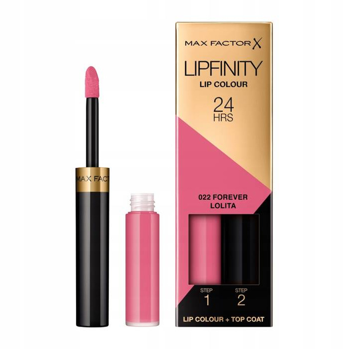 Lipfinity Lip Colour dwufazowa pomadka w płynie o długotrwałym efekcie 022 Forever Lolita