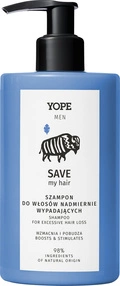 Yope Men Save My Hair Szampon Nadmierne wypadanie włosów, 300 ml