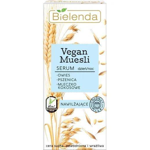 Bielenda Vegan Muesli Serum nawilżające owies + pszenica + mleczko kokosowe