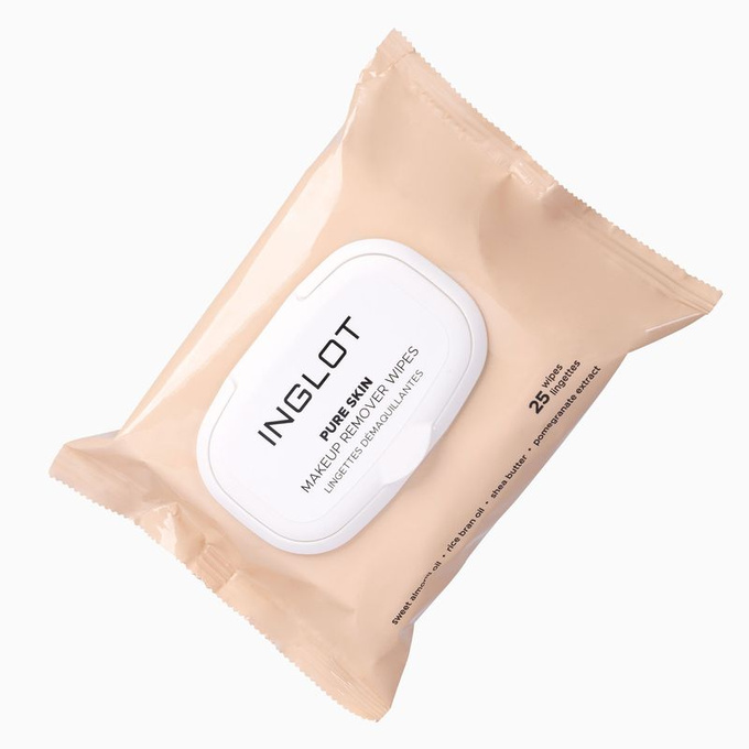 INGLOT Chusteczki do demakijażu Pure Skin