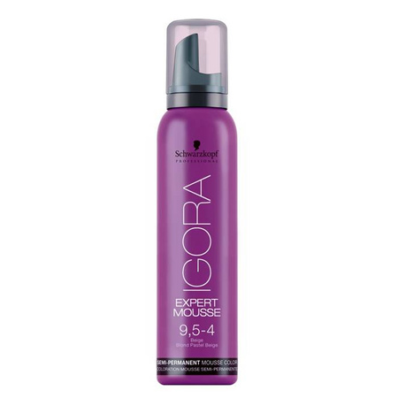 Igora Expert Mousse koloryzująca pianka do włosów 9.5-4 Beżowy 100 ml