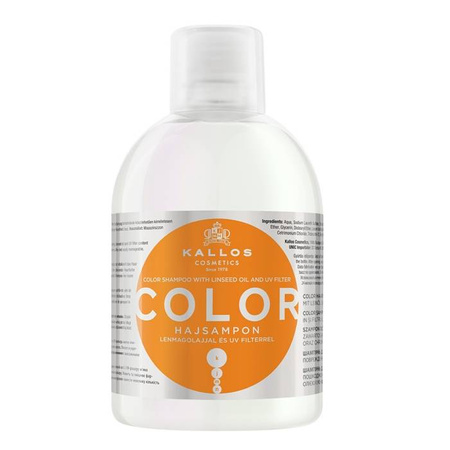KJMN Color Shampoo szampon do włosów farbowanych 1000 ml
