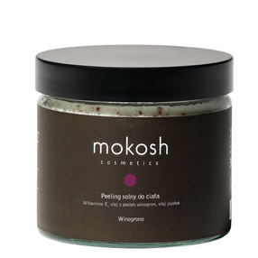 Mokosh Peeling solny do ciała Winogrono, 300 g