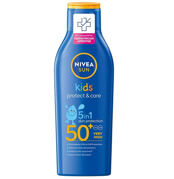Sun Kids Protect & Care balsam ochronny na słońce dla dzieci SPF50+ 200 ml