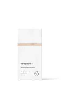 Transparent Lab Mineral Tinted Sunscreen Light – mineralny krem z filtrem SPF 50, 100 ml