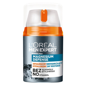 Loreal Paris Men Expert Magnesium Defense hipoalergiczny krem nawilżający 50ml