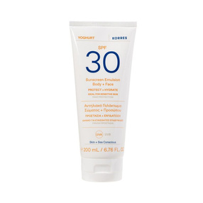 Korres Yoghurt emulsja do ciała i twarzy SPF30 tubka, 200ml