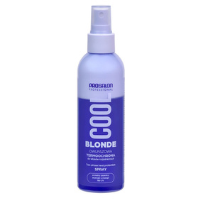 PROSALON COOL BLONDE Dwufazowa termoochrona do włosów rozjaśnianych z filtrem UV - spray, 200 ml