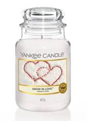 Yankee Candle słoik duży Snow In Love